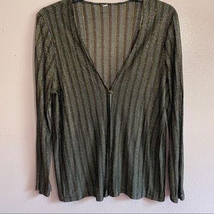 Vintage shimmer cardigan